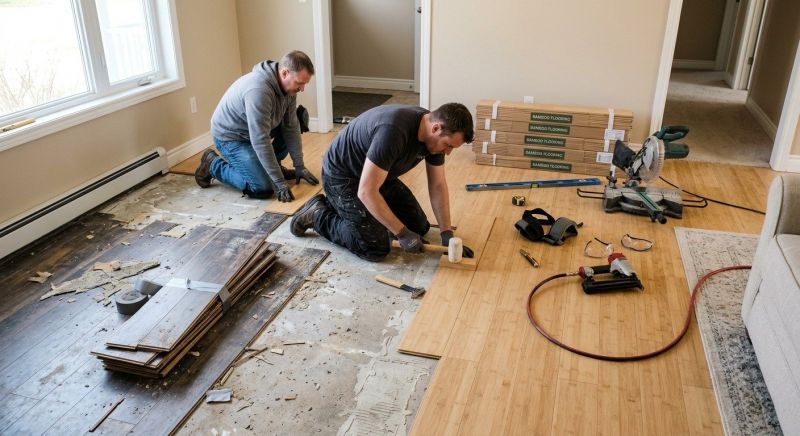 Bamboo Flooring Installation in Sarasota, FL