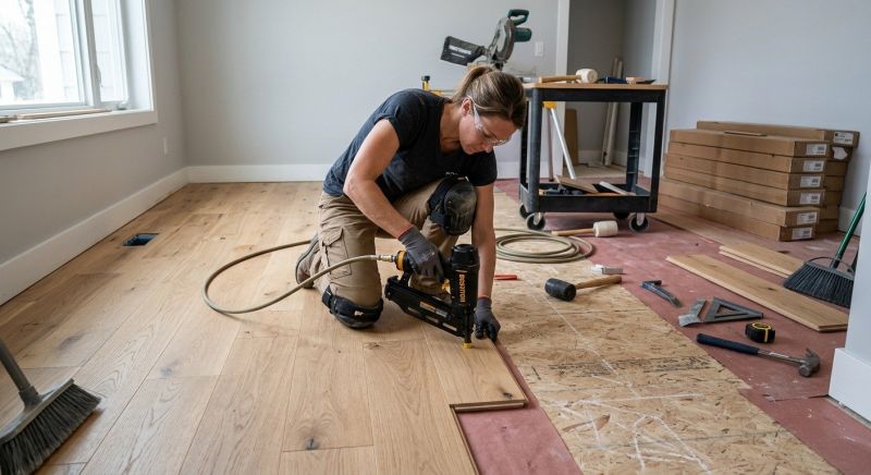 Hardwood Floor Installation in Bradenton, FL