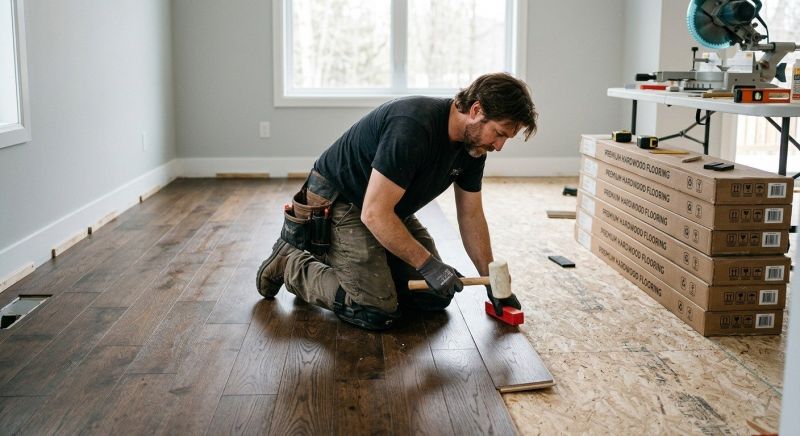 Hardwood Floor Installation in Englewood, FL