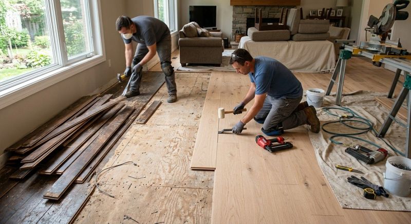 Hardwood Replacement in Sarasota, FL