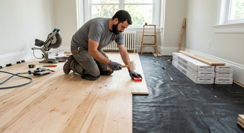 Maple Flooring Installation in Manatee County, FL