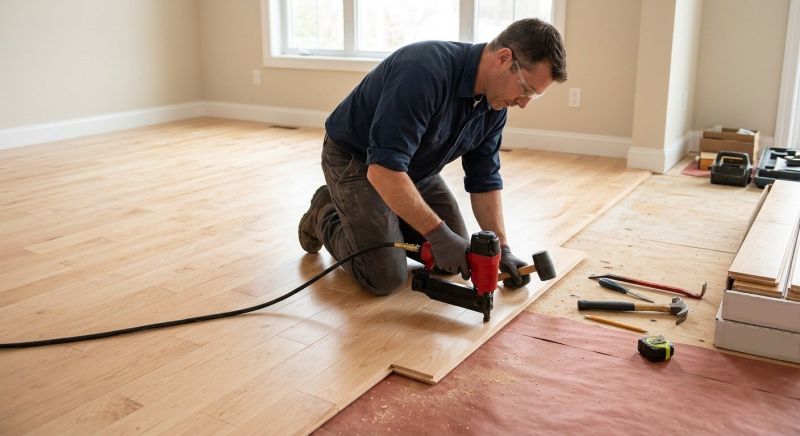 Maple Flooring Installation in Myakka City, FL