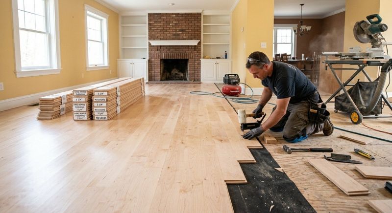 Maple Flooring Installation in Palmetto, FL