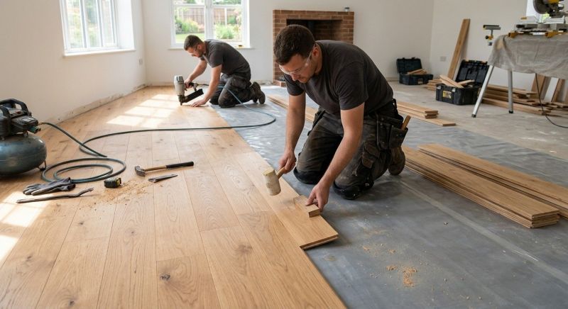 Oak Floor Installation in Anna Maria, FL