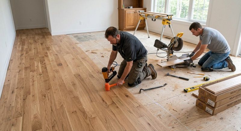 Oak Floor Installation in Anna Maria, FL