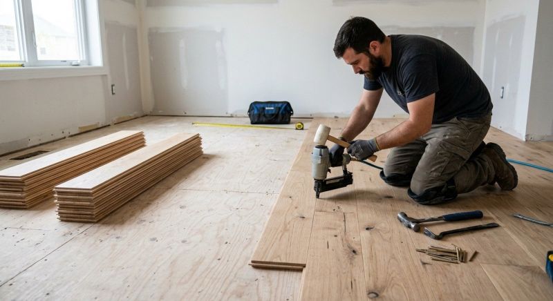 Oak Floor Installation in Ellenton, FL