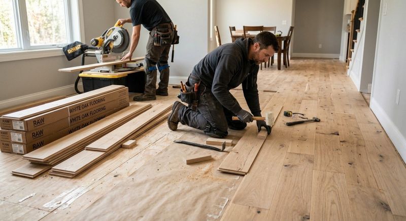 Oak Floor Installation in Ellenton, FL