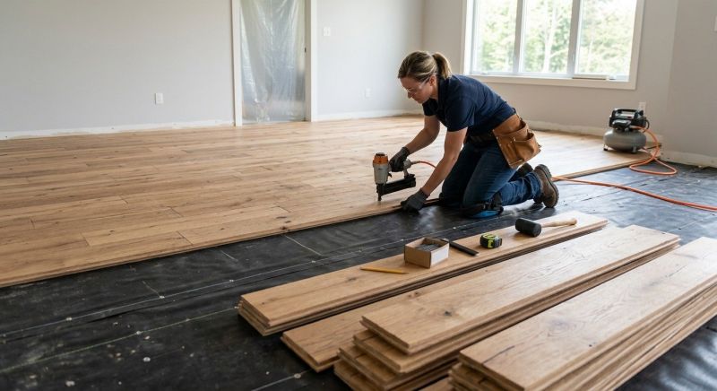 Plank Floor Installation in Sarasota, FL