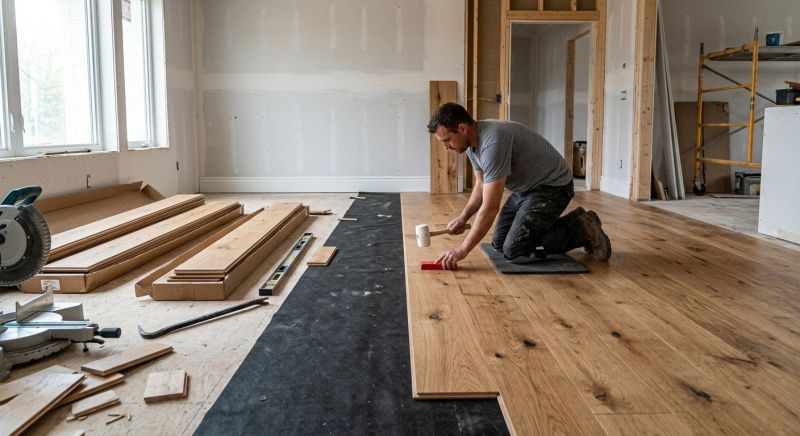Plank Floor Installation in Sarasota, FL