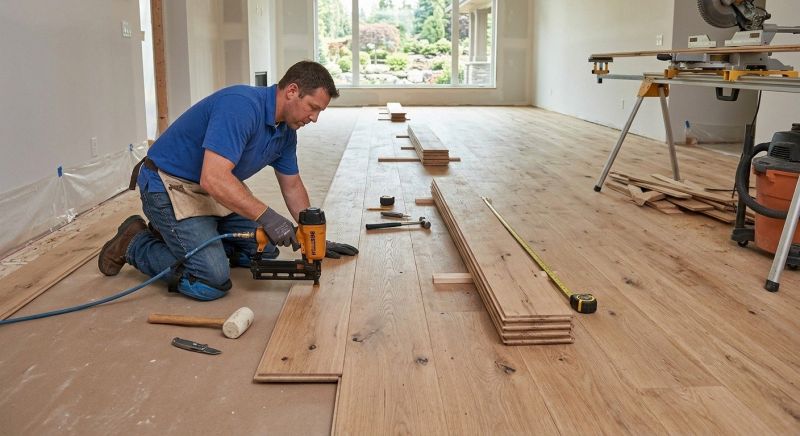 Wide Plank Floor Installation in Sarasota, FL