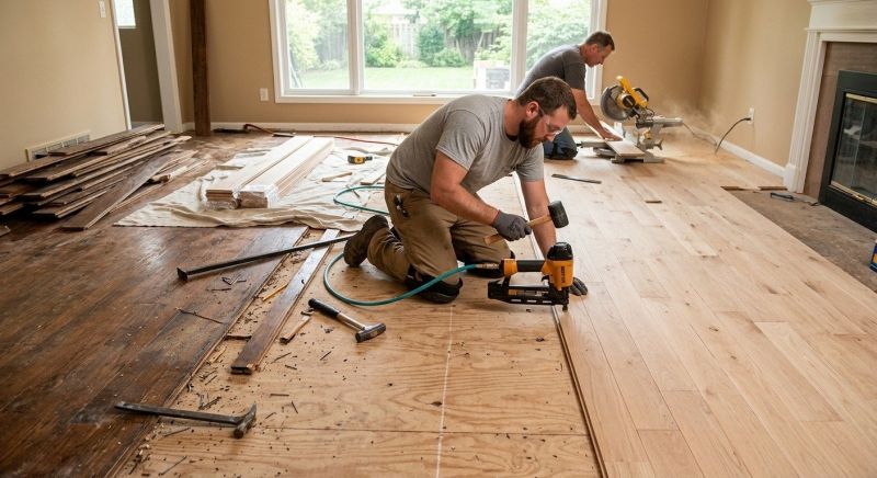 Wood Floor Replacement in Myakka City, FL