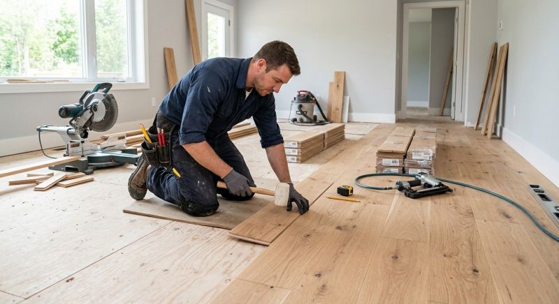Wood Floor Replacement in Nokomis, FL