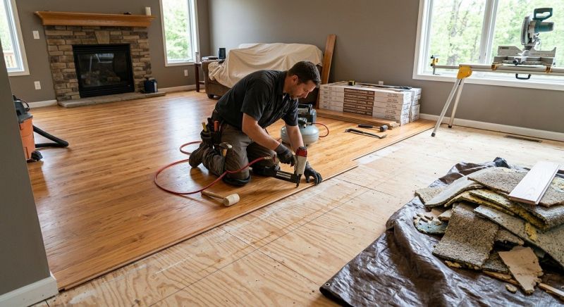 Wood Floor Replacement in Nokomis, FL